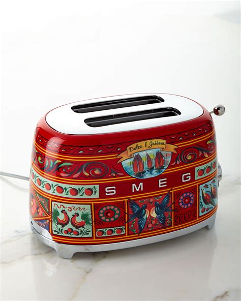 smeg dolce gabbana fridge|dolce and gabbana smeg toaster.